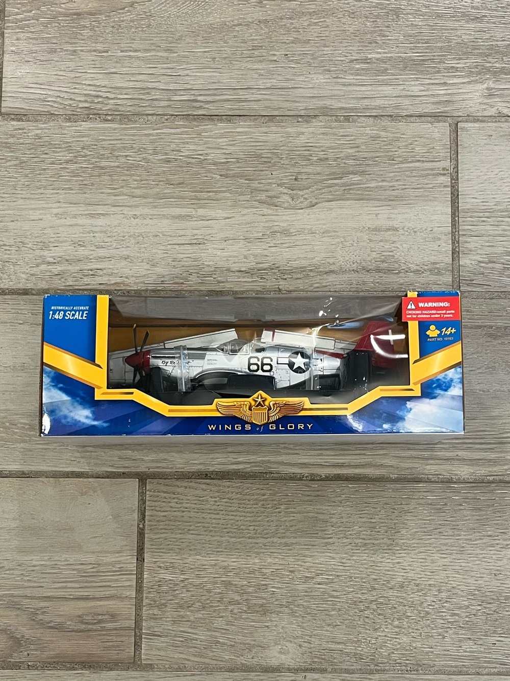 BH Toys Wings Of Glory 1:48 Scale P-51C Mustang Plane Plastic Model Kit
